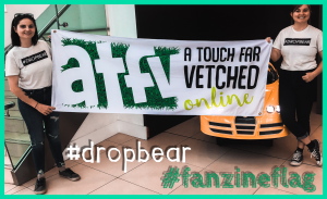 Drop Bear Beer with the #fanzineflag